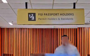 Fiji Immigration. Nadi International Airport.