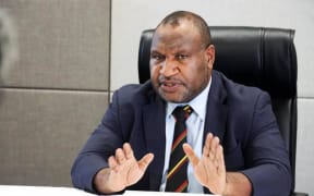 PNG Prime Minister James Marape addresses media regarding a Supreme Court ruling relating to parliament. 9 December, 2020.