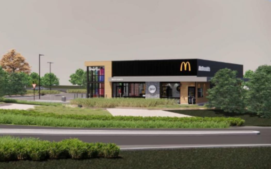 The previously proposed McDonald’s restaurant at 237 Wānaka-Luggate Highway, in the shadow of Mt Iron.