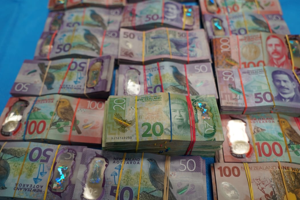 Nearly a $1 million in cash was seized by police in Operation Worthington.