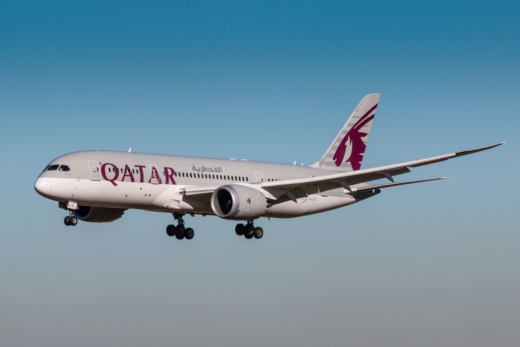Boeing 787-8 of Qatar Airways, airline.
