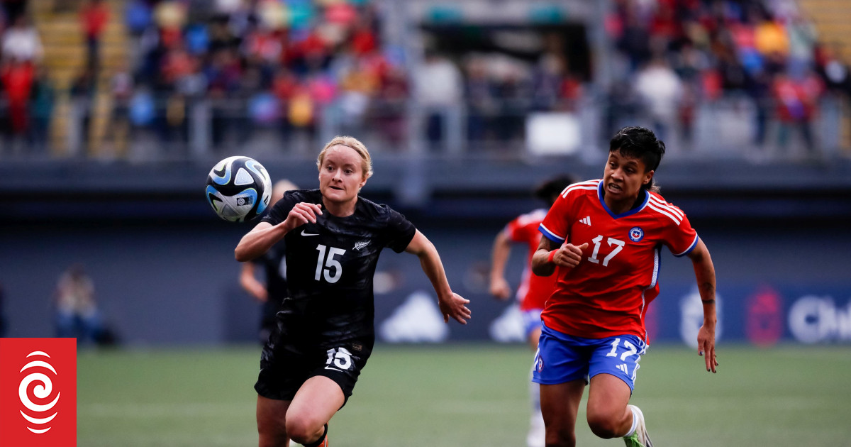 Wilkinson se mostró rojo cuando los Football Ferns perdieron ante Chile