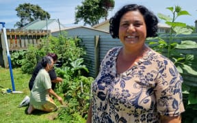 Course content creator Pounamu Skelton was pleased with Te Rina's kūmara.