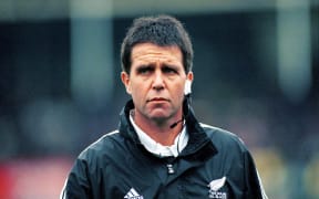 All Black doctor John Mayhew, All Blacks v Scotland, 1st international rugby union test match, Carisbrook, Dunedin, New Zealand. 24 June 2000. © Copyright Photo: www.photosport.nz