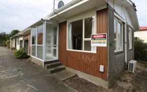 23 april 14. Photo Diego Opatowski / RNZ. Christchurch. Red Zone houses.