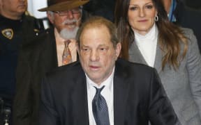 NEW YORK, NY - FEBRUARY 21: Harvey Weinstein leaves to the court on February 21 2020 in New York City. Weinstein has pleaded not-guilty to five counts of rape and sexual assault.