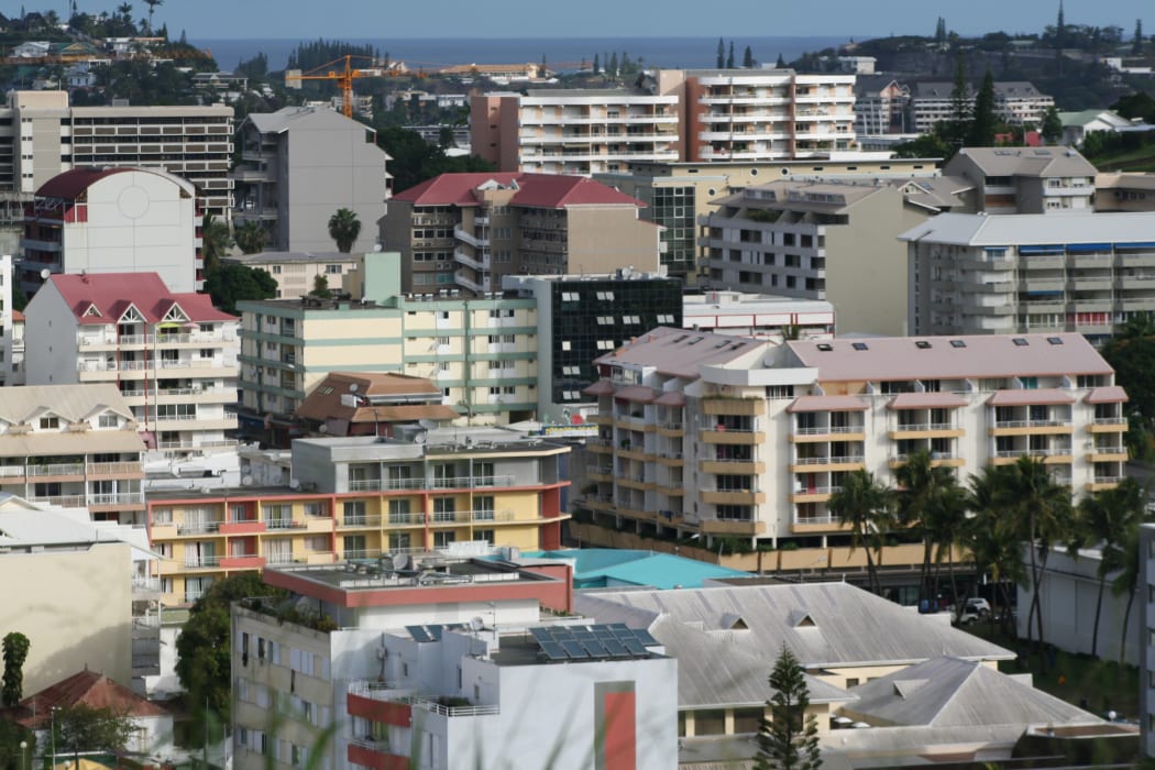 Downtown Noumea (capital of New Caledonia)