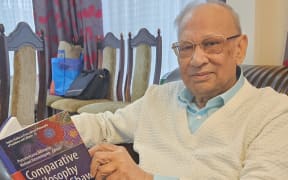 Retired Victoria University philosophy professor Jaysankar Lal Shaw
