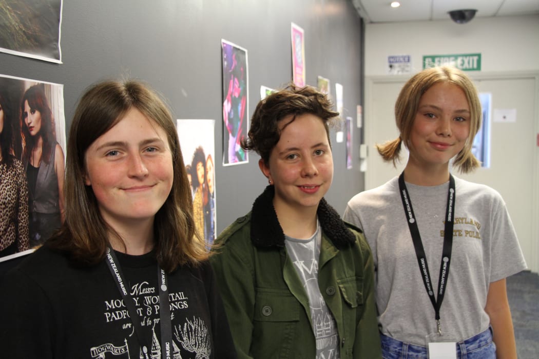 Kristina Miles, Devon Laurent and Elly Mae Lawson.