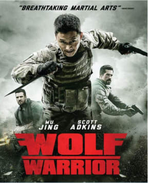 The blockbuster Wolf Warrior film poster