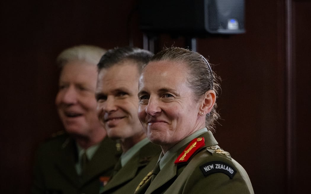 Group photo of NZDF personnel and the Waitangi Tribunal team at the Claimant Hearing (Week 4) at the Wairaka Marae, Whakatāne.