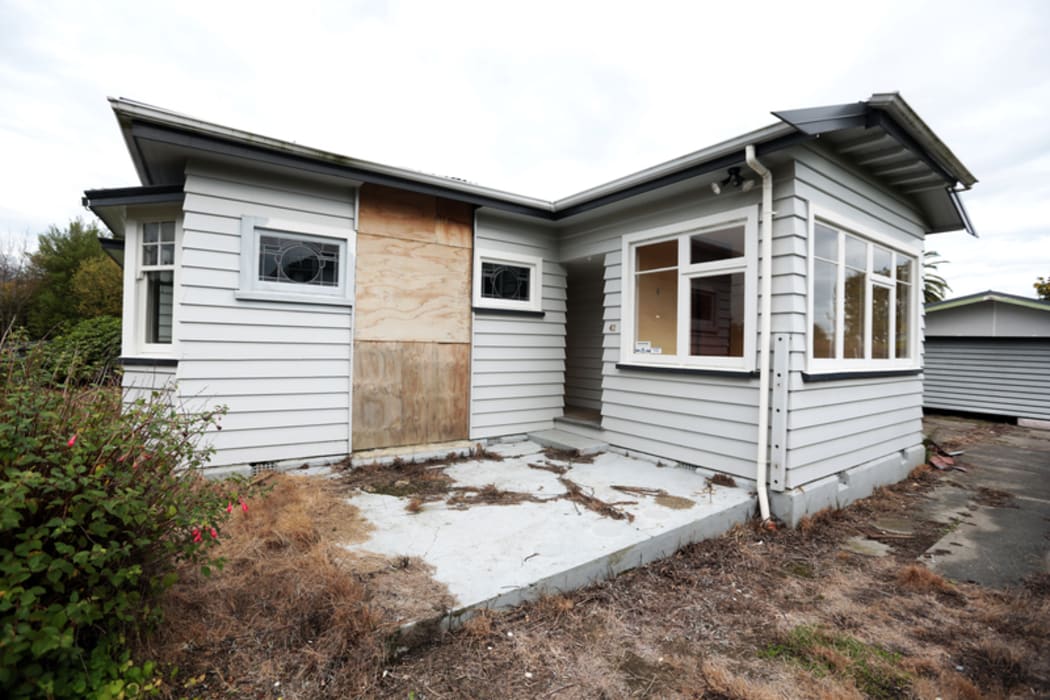 230414. Photo Diego Opatowski / RNZ. Christchurch. Red Zone houses.