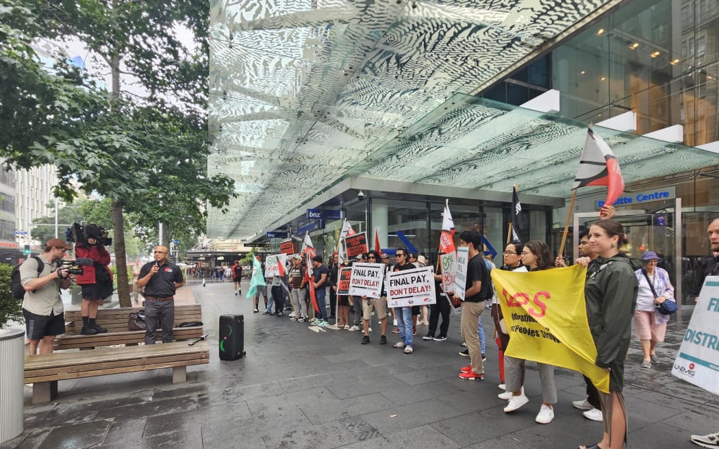 ELE protest in Auckland