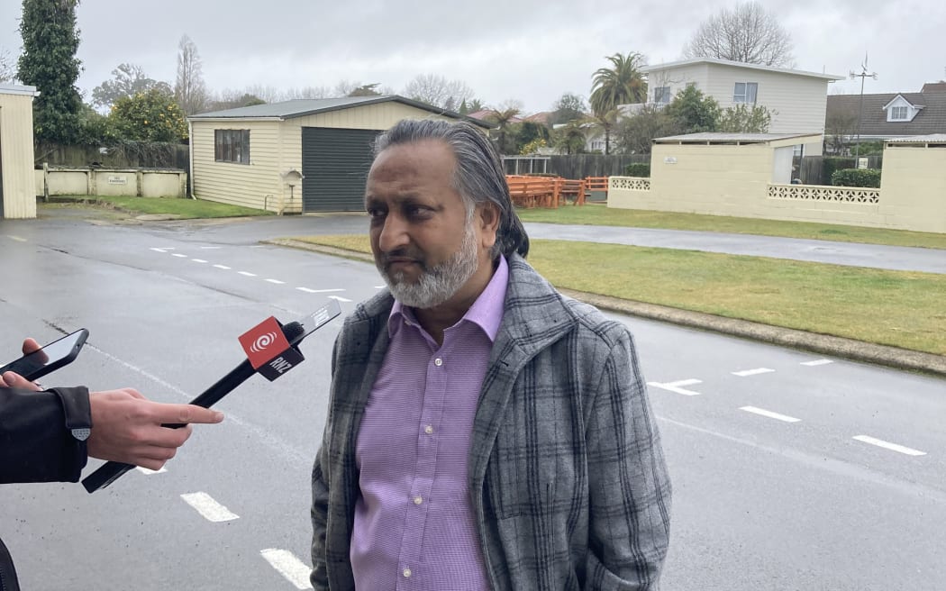 Rotorua dairy owner and city councillor Raj Kumar.