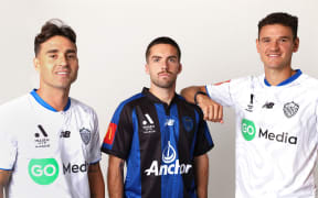 Chilean centre-midfielder Luis Felipe Gallegos, Belgium international Louis Verstraete and Uruguayan striker, Guillermo May.