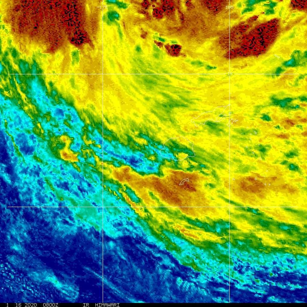Tropical Depression TD04F, which is forecast to become a cyclone by Friday 17 January, was about 330km west of Rotuma in Fiji at 6pm on Thursday 16 January.