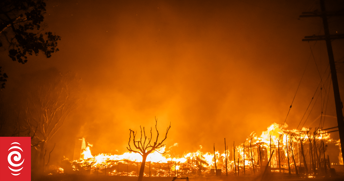 Wildfires rage in Los Angeles, forcing tens of thousands to flee | RNZ News
