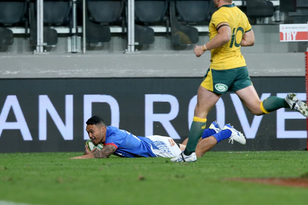 Dwayne Polataivao scored two tries after coming on for the injured Scott Malolua.