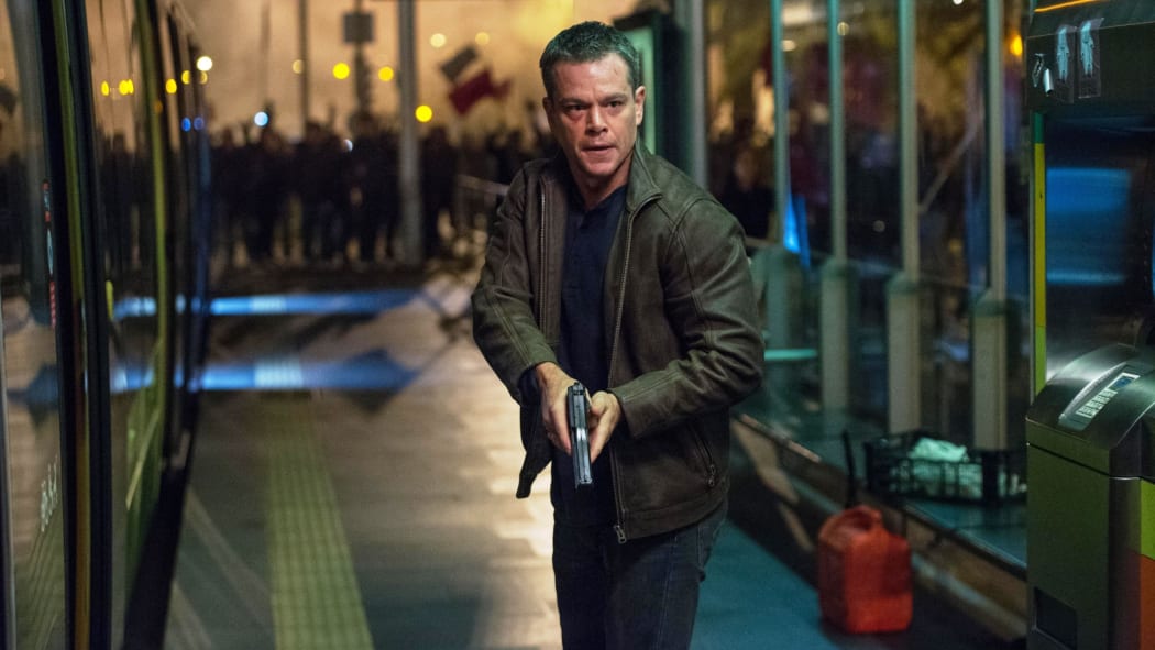 Matt Damon in Jason Bourne (2016) – now on Netflix.