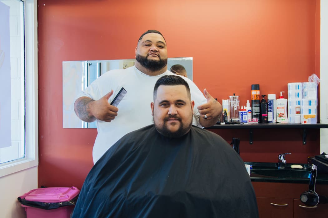 Paul Fa’apo, the man behind Waitangirua's Fa’apo Style Cutz.