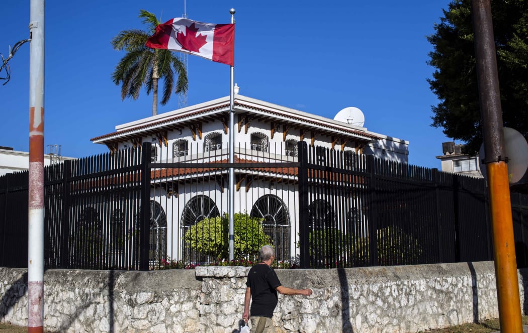 Canada's embassy in Havana, Cuba.