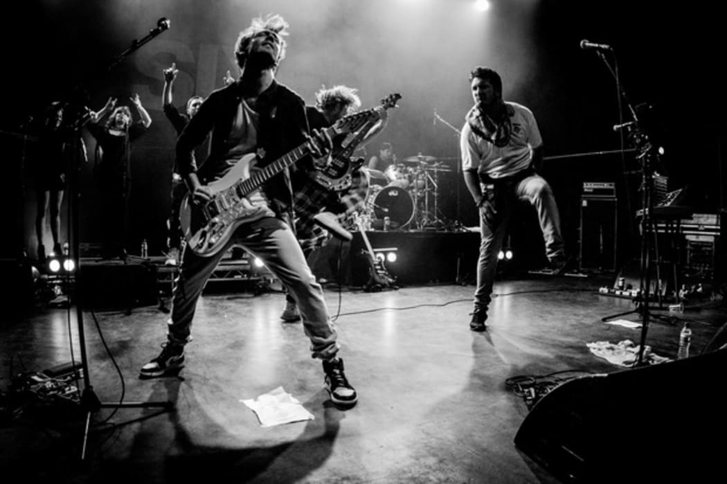 Six60 live in London.