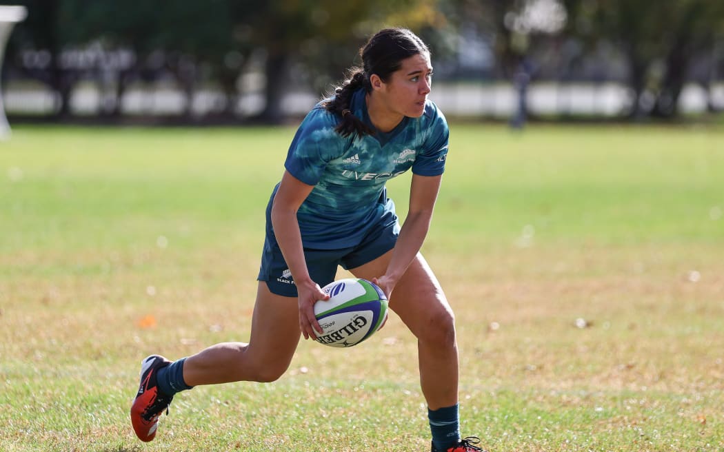 Maia Joseph during the Black Ferns training 2024