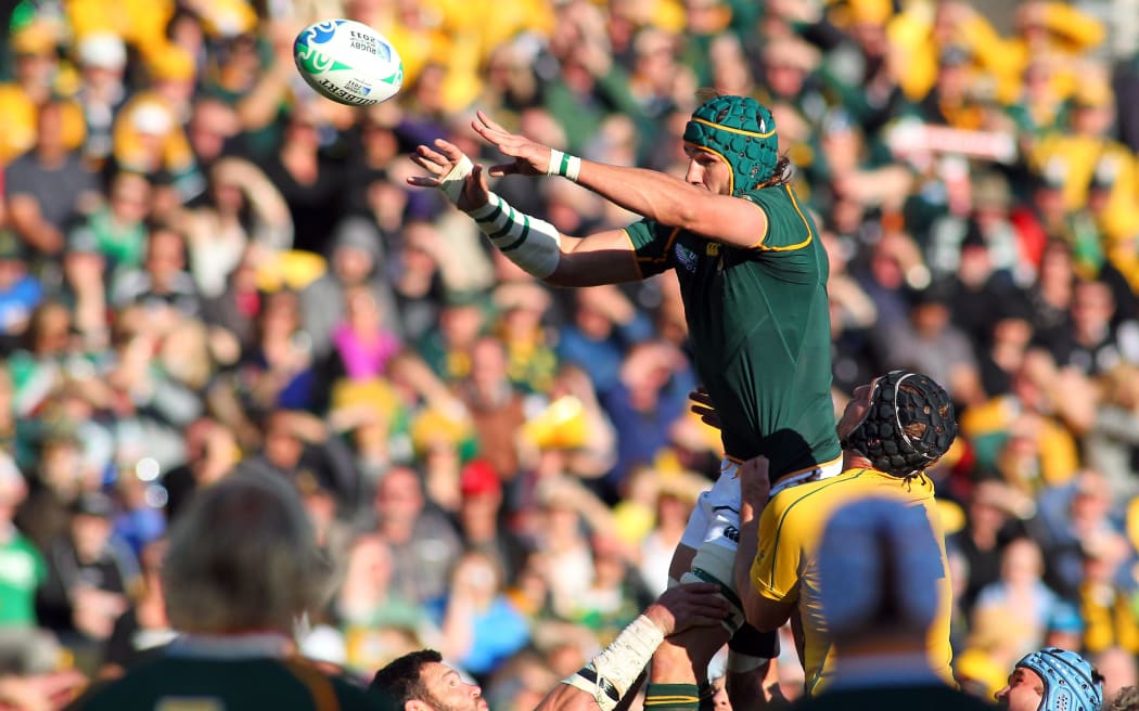Springbok lock Victor Matfield