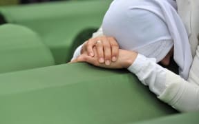 A survivor returned to Potocari for the 19th anniversary of the Srebrenica massacre on 11 July.