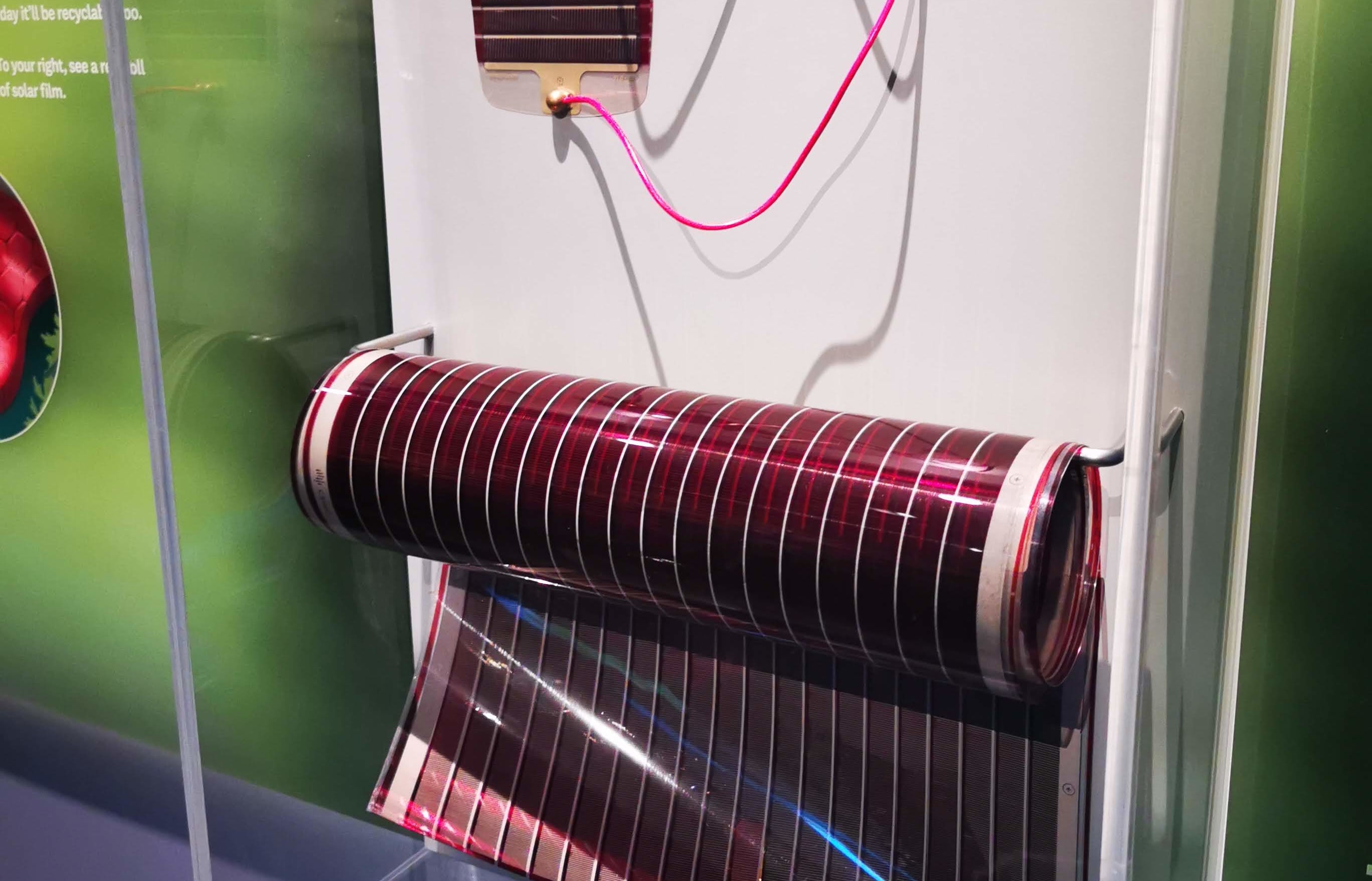 Solar panels of the future will be flexible, and able to be applied to many different surfaces.