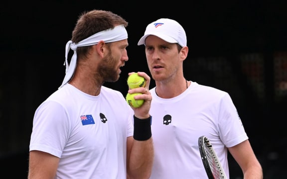 Michael Venus and Marcus Daniell. Davis Cup. 2021