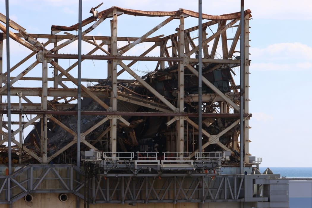 Reactor 1 of Fukushima No. 1 Nuclear Power Plant  in Okuma, Fukushima.