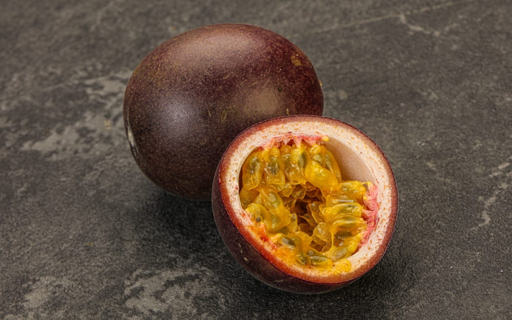 Tropical passion fruit- fresh, sweet, tasty and ripe