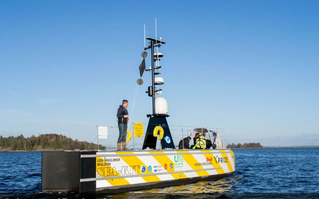 Vessel used by GEBCO-NF, which has won the Shell Ocean Discovery XPRIZE