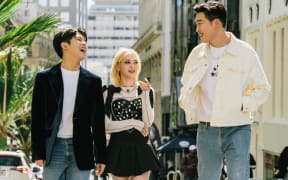Paul Kim, AleXa and Peakboy.