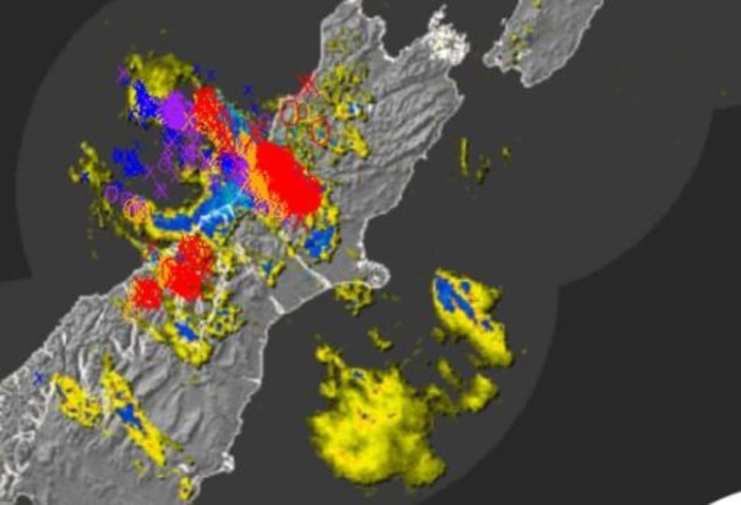 The West Coast has been hit by around 1500 lightning strikes this morning.