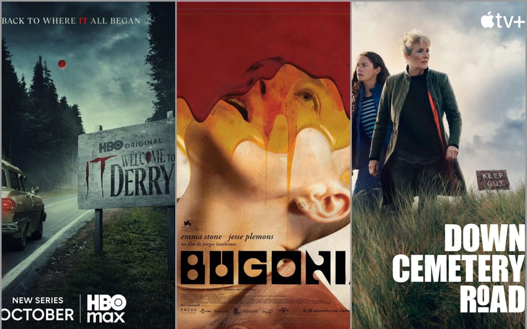 Images of TV and movie posters