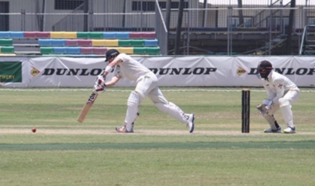Scotland batted throughout the third day.