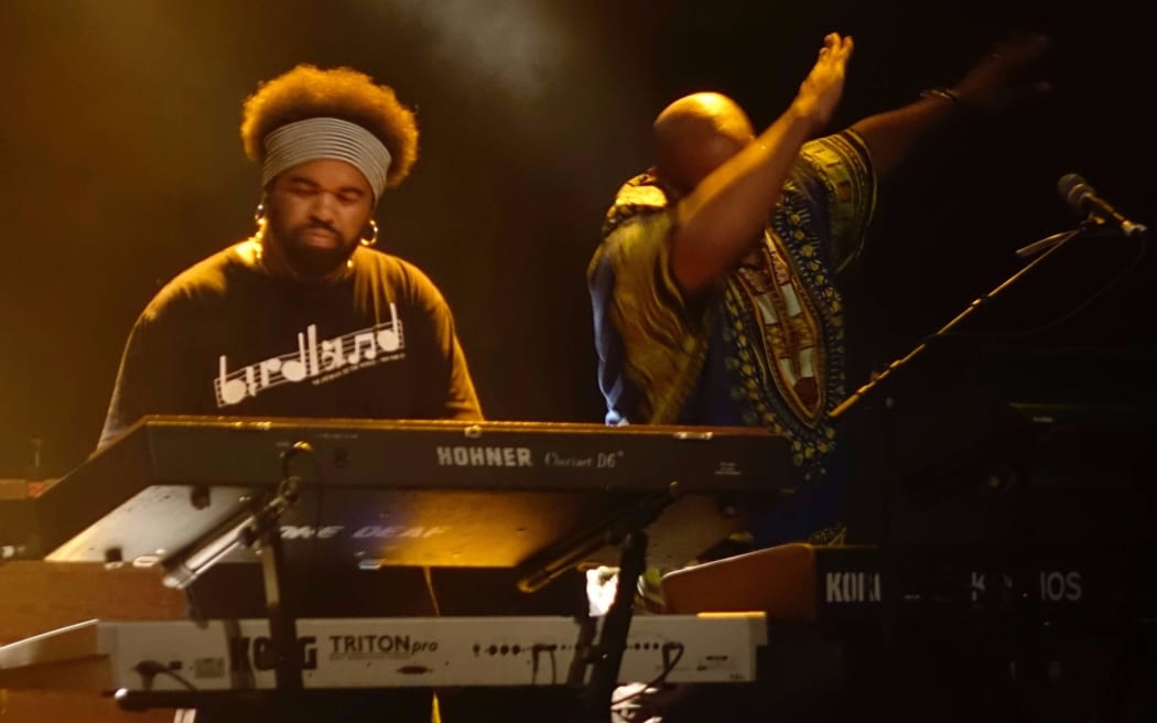 Bobby Sparks and Shaun Martin of Snarky Puppy