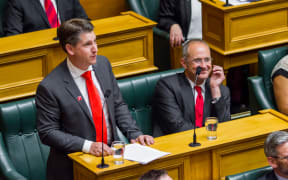 Newly elected Labour MP for Mt Roskill Michael Wood gives his maiden speech to Parliament.