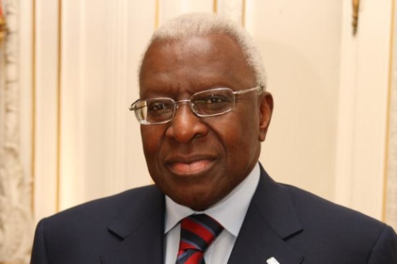 IThe former IAAF president Lamine Diack.
