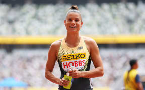 Zoe Hobbs competing in Tokyo, 2024.