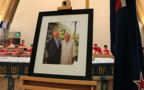 A service celebrating the coronation of King Charles III held in Christchurch Transitional Cathedral on Sunday 7 May 2023.