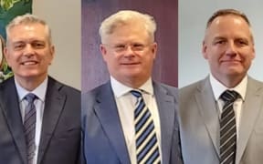 Graham Gill, Andrew Forbes and Daniel Baulch - PNG anti-corruption commissioners