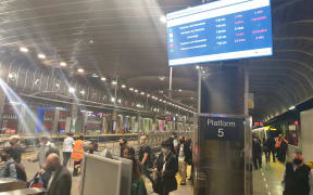 Trains are still running between Britomart and Ōtāhuhu at a 20 minute frequency.