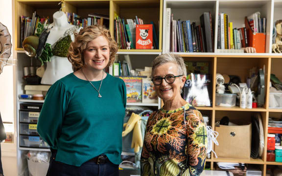 Susie Ferguson and Fifi Colston