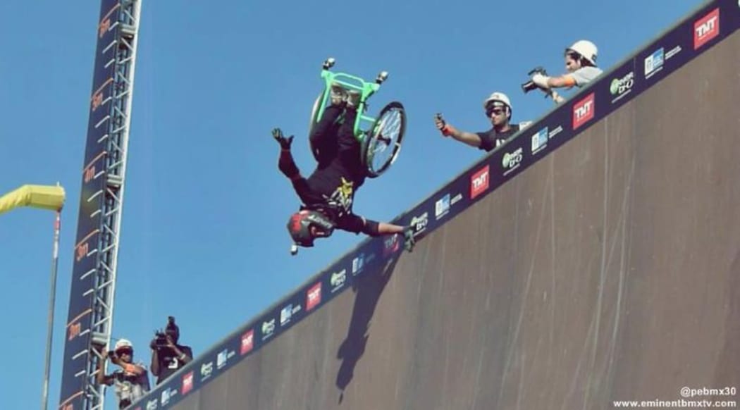 Aaron Fotheringham in action in Brazil