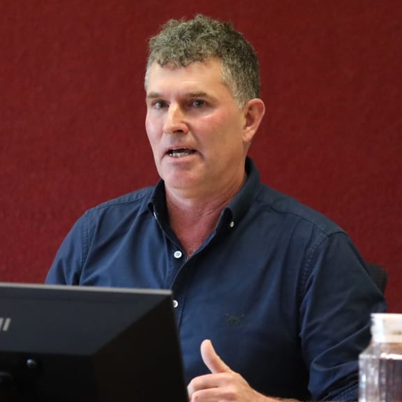 Mayor Tim King said the maintenance budget had been deliberately kept "tight" to avoid rating residents unnecessarily. Photo: Max Frethey. [via LDR single use only]
