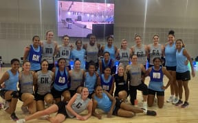 The Fiji Pearls with the Silver Ferns