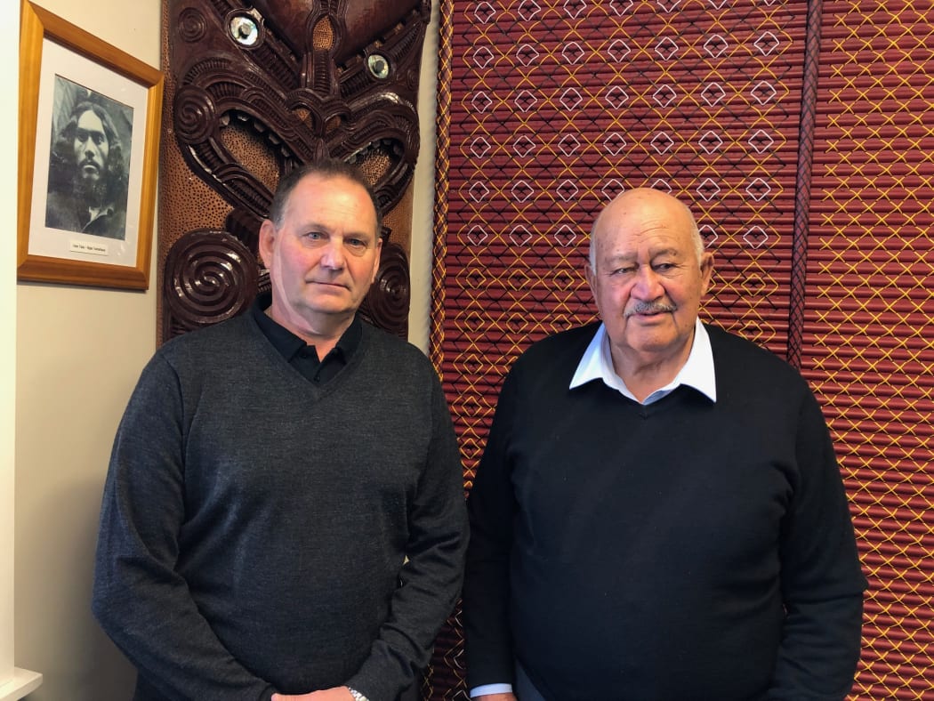 Peter Vitasovich (left) and Robert Edwards